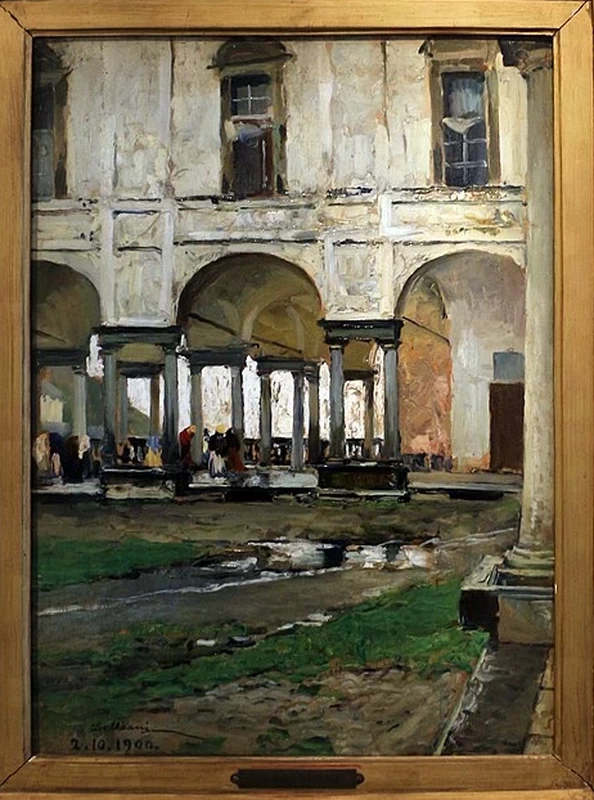 Colonnato a Oropa